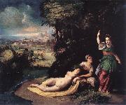 DOSSI, Dosso Diana and Calisto dfhg oil painting on canvas